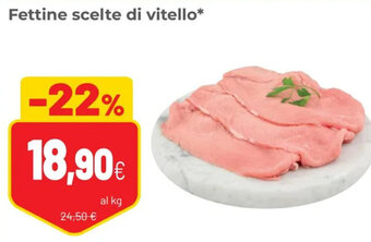 Coop Fettine Scelte di Vitello offerta