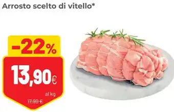 Coop Arrosto Scelto di Vitello offerta