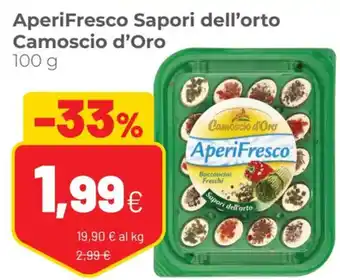 Coop Camoscio D'Oro AperiFresco Sapori Dell'Orto 100 g offerta