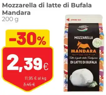 Mandara Mozzarella di Latte di Bufala 200 g