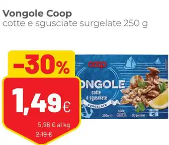 Coop Coop Vongole 250 g offerta