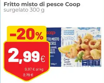 Coop Coop Fritto Misto di Pesce Surgelato 300 g offerta