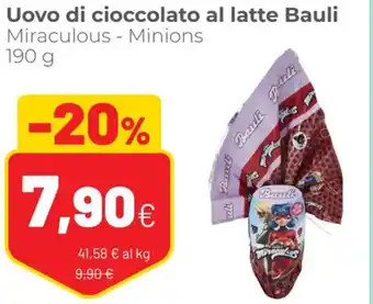 Coop Bauli Uovo di Cioccolato Al Latte 190 g offerta