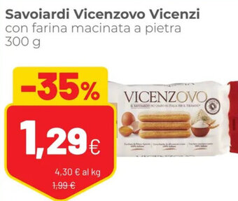 Coop Savoiardi Vicenzovo Vicenzi 300 g offerta