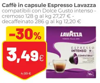 Coop Lavazza Caffè In Capsule Espresso offerta