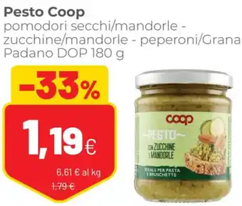 Coop Coop Pesto 180 g offerta