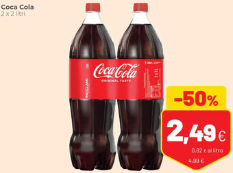 Coop Coca Cola 2 x 2 Litri offerta