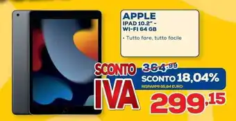 Apple iPad 10.2" - Wi-Fi 64 GB