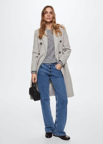 Mango Cappotto lana avvitato offerta