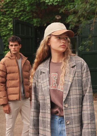 Mango Cappotto diritto revers offerta