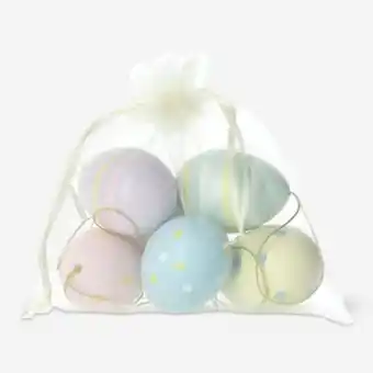 Flying Tiger Uova di pasqua ornamentali. 6 pezzi offerta