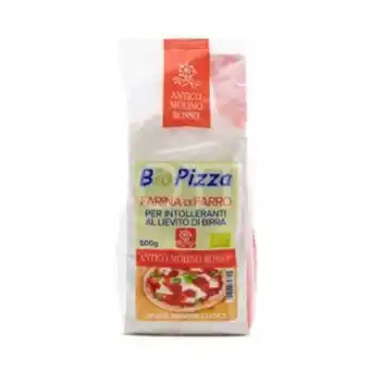 Bio pizza farina di farro per intolleranti al lievito di birra antico molino rosso 500g