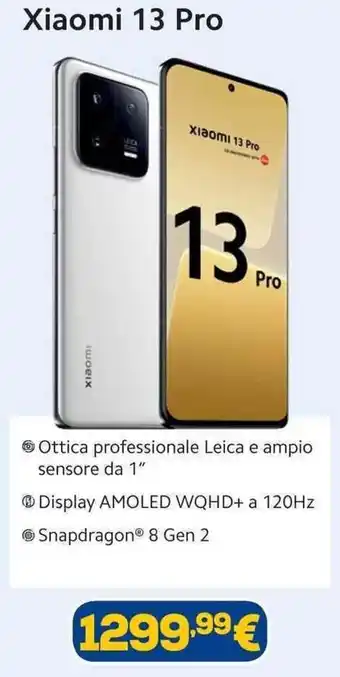 Euronics Xiaomi 13 Pro offerta