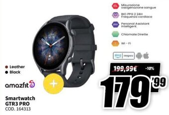 MediaWorld amazfit Smartwatch GTR3 Pro offerta