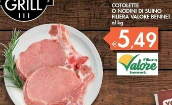 Bennet Bennet Cotolette / Nodini Di Suino Filiera Valore offerta