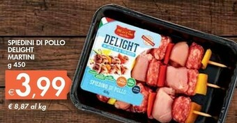Bennet Martini Spiedini Di Pollo Delight offerta