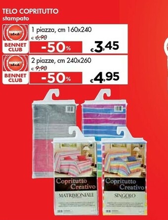 Bennet Telo Copritutto offerta