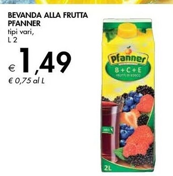 Bennet Pfanner Bevanda Alla Frutta offerta