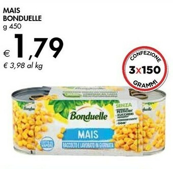 Bennet Bonduelle Mais offerta