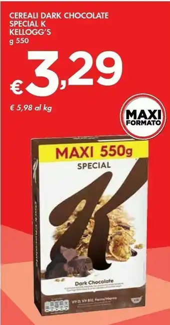 Bennet Kelloggs Cereali offerta