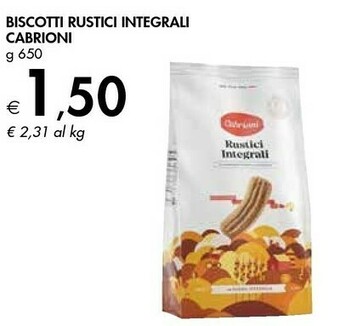 Bennet Cabrioni Biscotti offerta