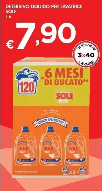 Bennet Sole Detersivo lavatrice offerta