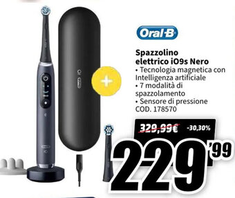 Oral-B Spazzolino elettrico iO9s Nero
