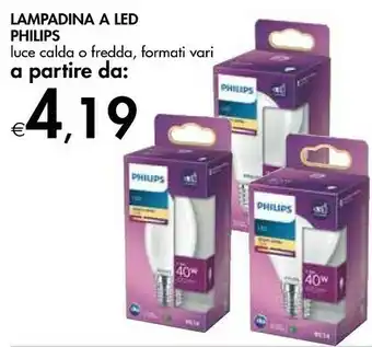 Bennet Philips Lampadine offerta