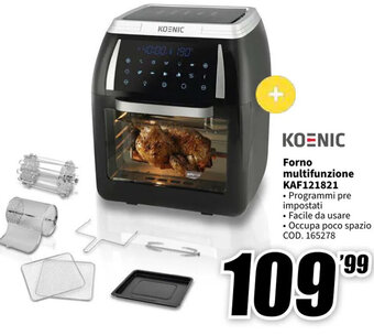 Koenic Forno multifunzione KAF121821