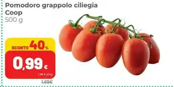 Coop Coop Pomodoro Grappolo Ciliegia offerta