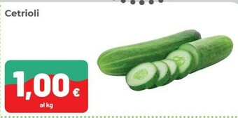 Coop Cetrioli offerta