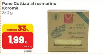Coop Koromè Ne Guttiau Al Rosmarino offerta