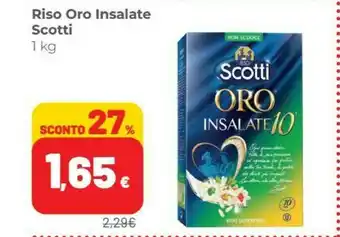 Coop Riso Scotti - Riso Oro Per Insalate 1000 G(ml) offerta