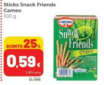 Coop Cameo Snack Friends Sticks 100 G(ml) offerta