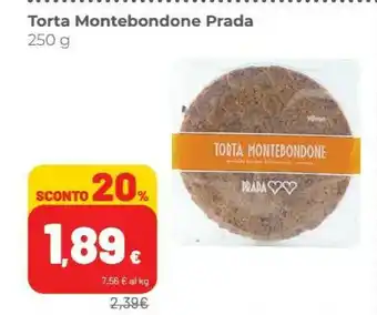 Coop Prada Torta Montebondone offerta