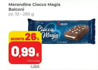Coop Balconi Merendine Ciocco Magia offerta