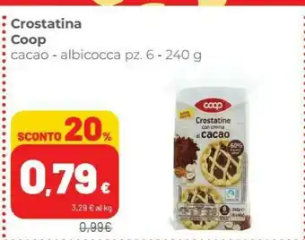 Coop Crostatina Coop Cacao offerta