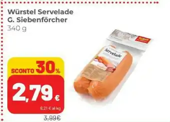 Coop Servelade Wurstel G.siebenforcher 340g offerta