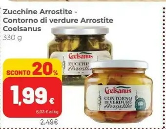 Coop Zucchi Coelsanus Ne Arrostite offerta