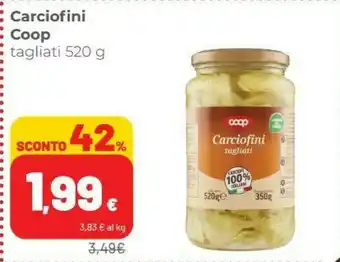 Coop Coop Carciofini offerta
