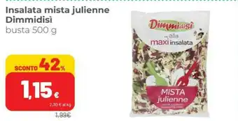 Coop Dimmidisì Insalata Mista 500 G(ml) offerta