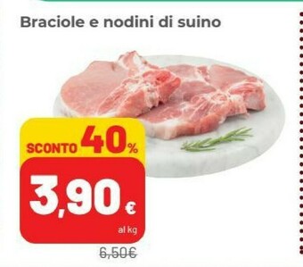 Coop Braciole E Nodini Di Suino offerta