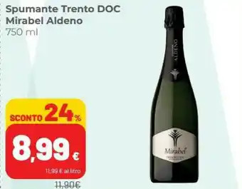 Coop Mirabel Aldeno Spumante Trento DOC offerta