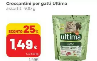Coop Ultima Croccantini Per Gatti Adult offerta