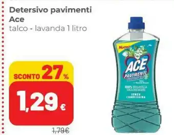 Coop Ace Detersivo Pavimenti offerta