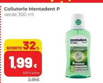 Coop Mentadent Collutorio P offerta