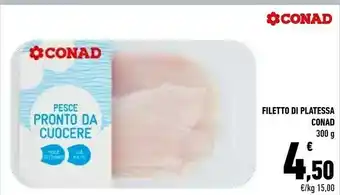 Conad City Conad Filetto Di Platessa offerta