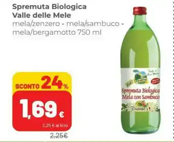 Coop Valle Delle Mele - Succo Di Mela Biologico offerta