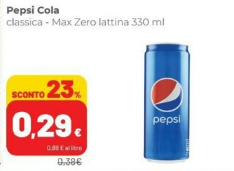 Coop Pepsi - offerta