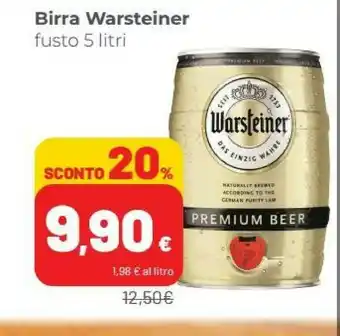 Coop Warsteiner Birra offerta